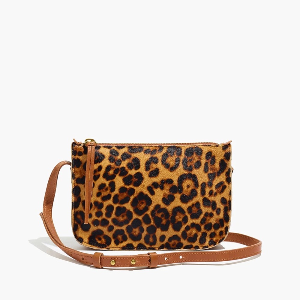 Madewell Leopard Print Crossbody Bag